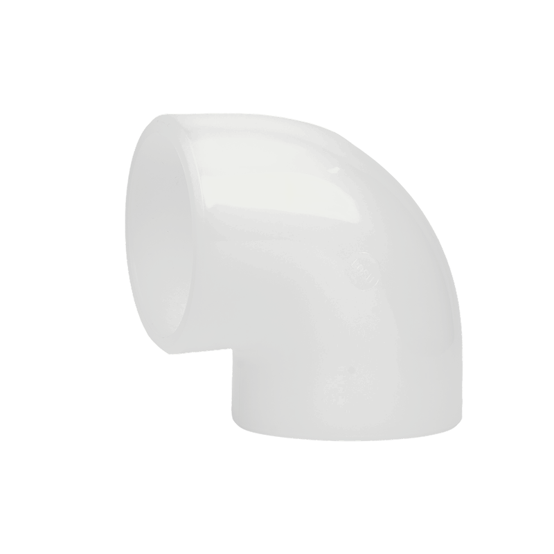 PVDF 90 度エルボ